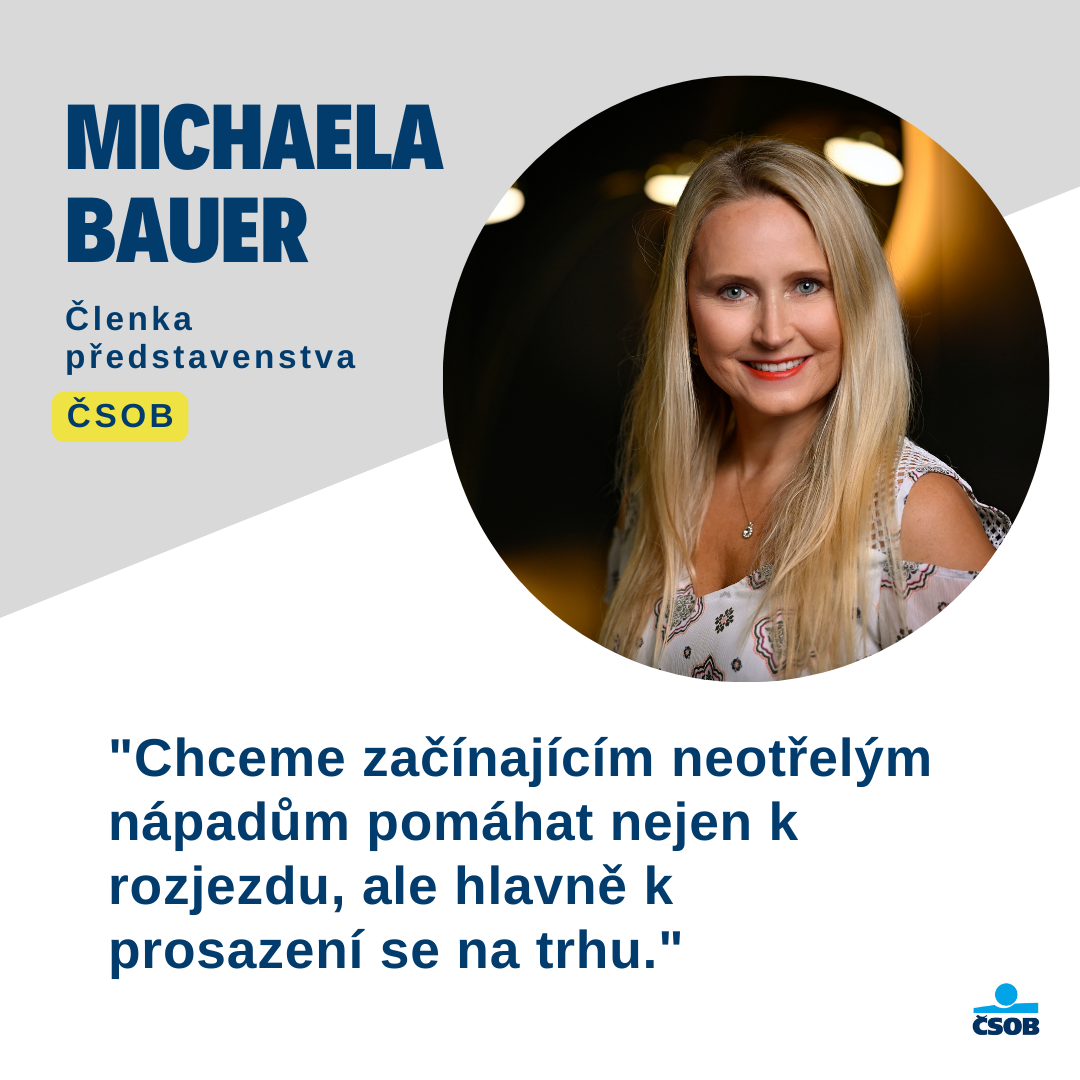 Michaela Bauer – Členka představenstva / ČSOB